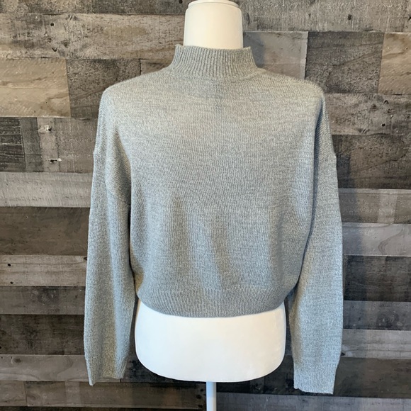 Divided Long Sleeve Sweater - Picture 2 of 16
